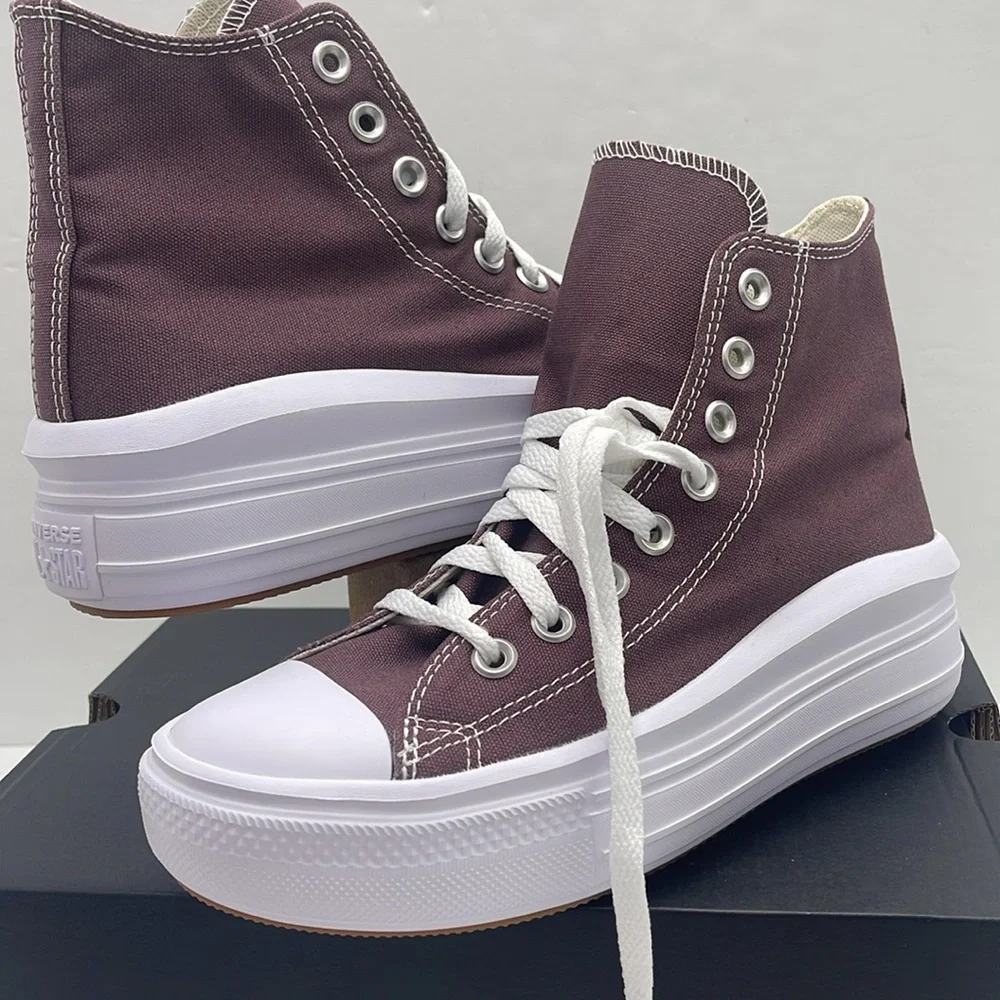 Converse WMNS Platform Sneakers A10665C CTAS MOVE HI TRAIL MIXED/WHITE/BLACK